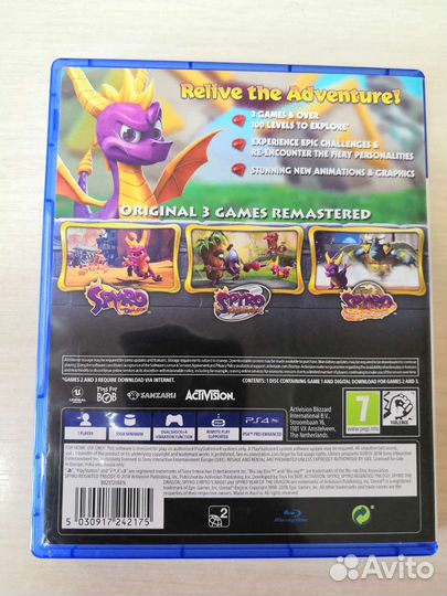 Spyro Reignited ps4