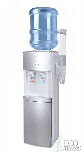 Кулер Ecotronic J21-LCE white+silver