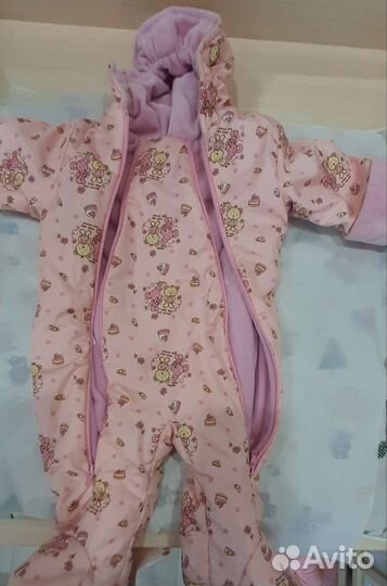 Новые детские вещи на девочку пакетом 68-74