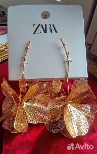 Серьги Zara Оригинал