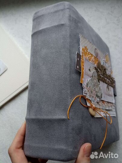 Детский фотоальбом ручной работы