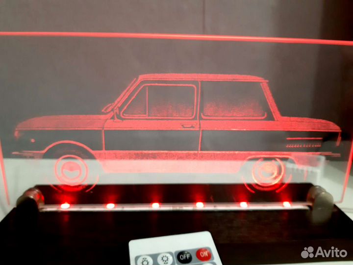 Светящиеся модель Заз 968м