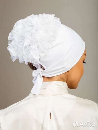Шапочка для придания объёма под платок / чалму