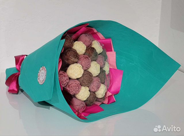 Шоколадные цветы