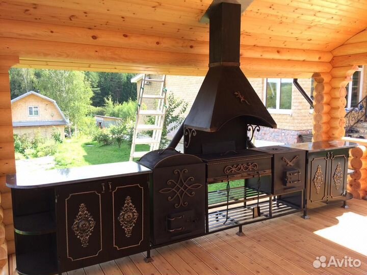 Кованый мангал