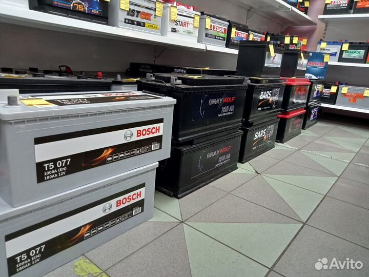 Аккумуляторы грузовые 132 - 230 Ah