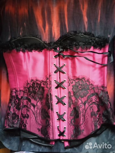 Корсет утягивающий на шнуровке