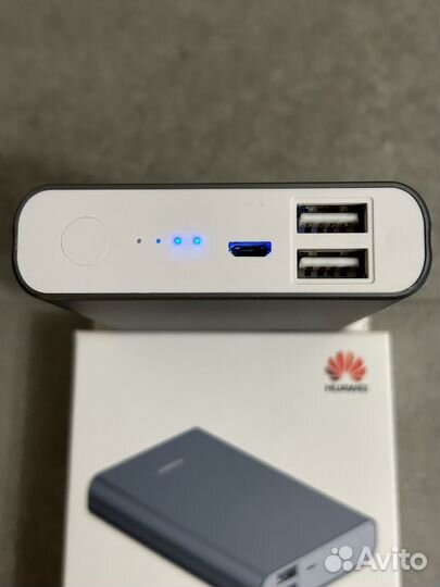 Портативный аккумулятор huawei AP007 серый