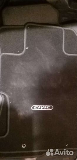 Ковры салона на honda civic 4d