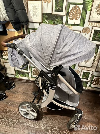 Детская коляска - трансформер 2в1 «luxmom 608New»