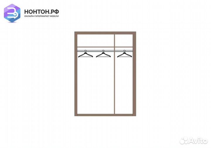 Шкаф Лючия 3-дверный кейптаун