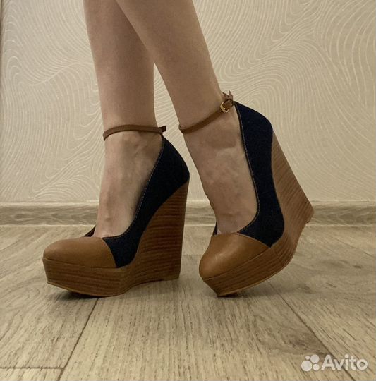 Туфли на танкетке женские 36 размер