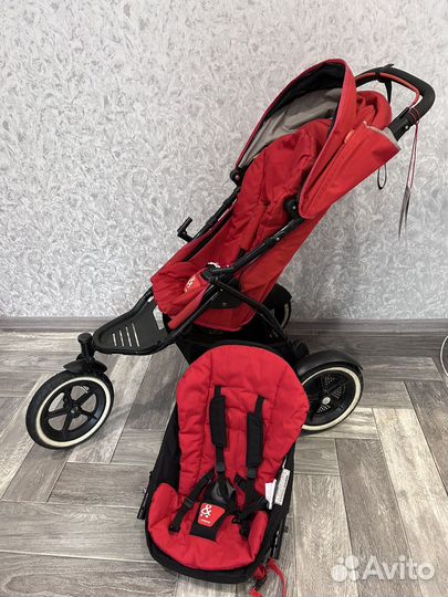 Коляска для погодок phil and teds