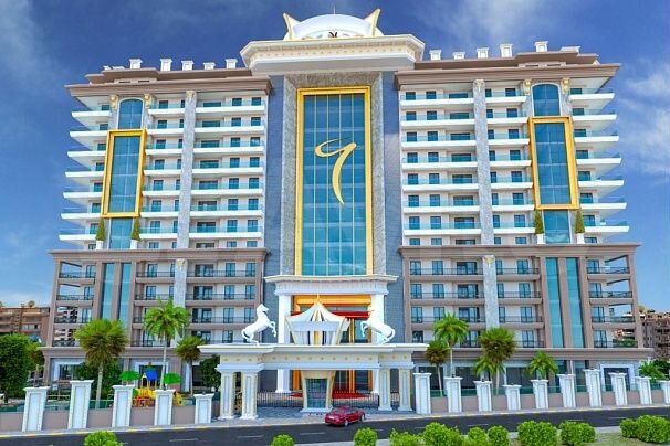 1-к. квартира, 85 м² (Турция)