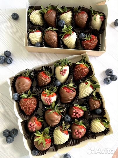 Клубника в бельгийском шоколаде