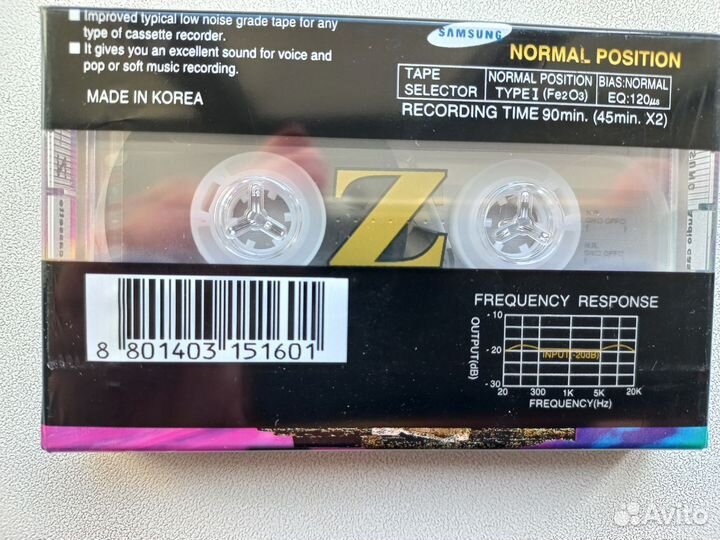 Аудиокассеты Samsung Z90, BBC FX-C90, Galin D90