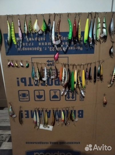 Блесна, воблеры, вертушки