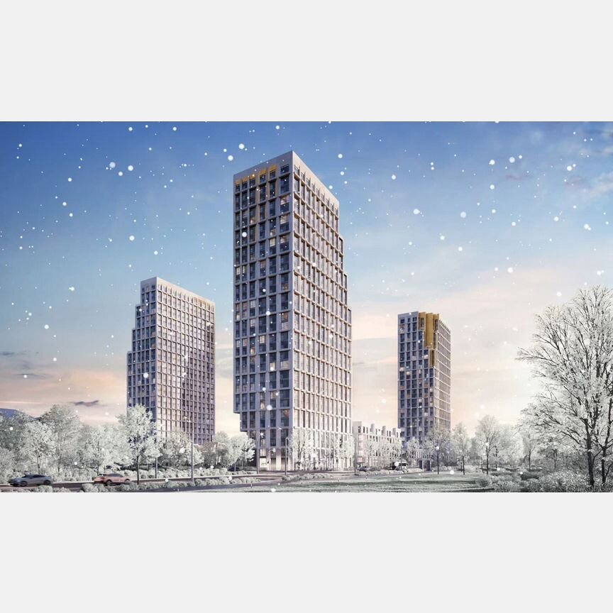 1-к. апартаменты, 37 м², 4/5 эт.