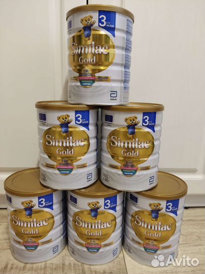 Детская смесь Similac gold 3 800г