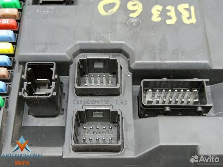 Подушка безопасности Peugeot 207 рест. 2013