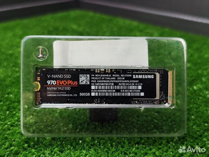 M2 Nvme SSD 500Gb Samsung 970 EVO Plus MZ-V7S500BW