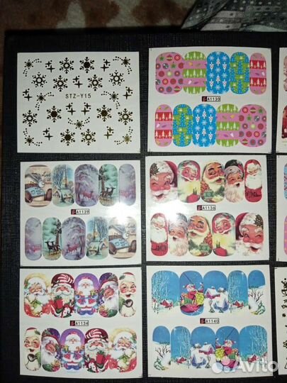 Слайдеры/наклейки на ногти