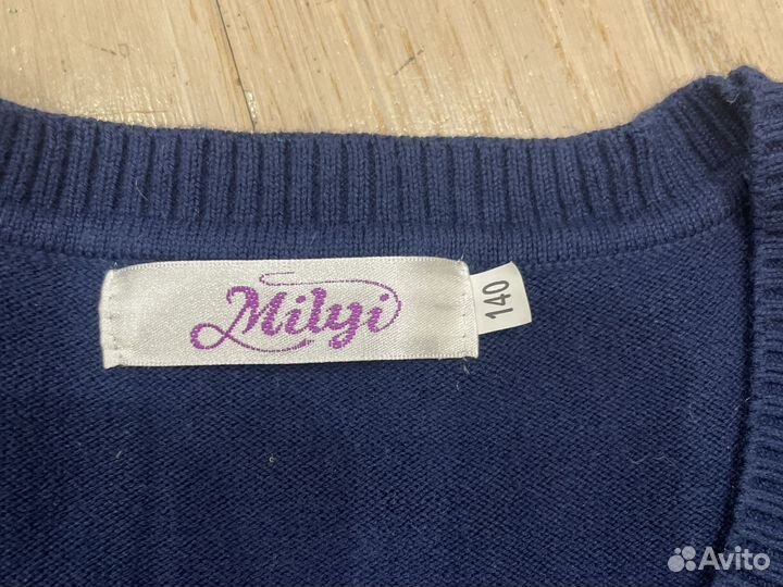 Жилет школьный для девочки140