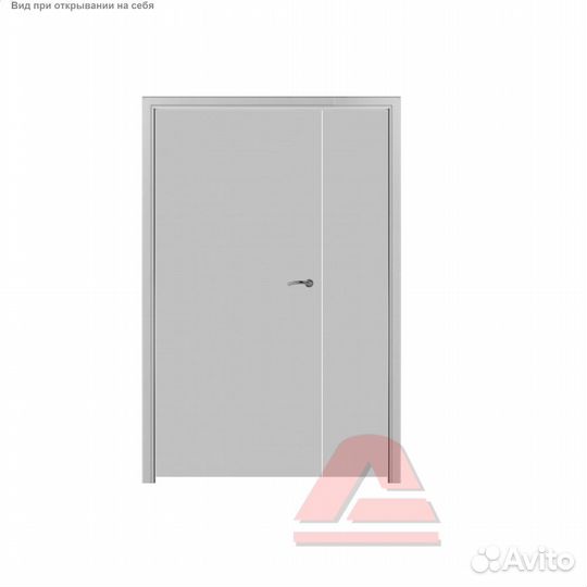 Дверь дг 21-13 (900+300) Капель мс7035