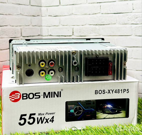 Магнитола Bos- mini 1 din с экраном BOS-XY481P5