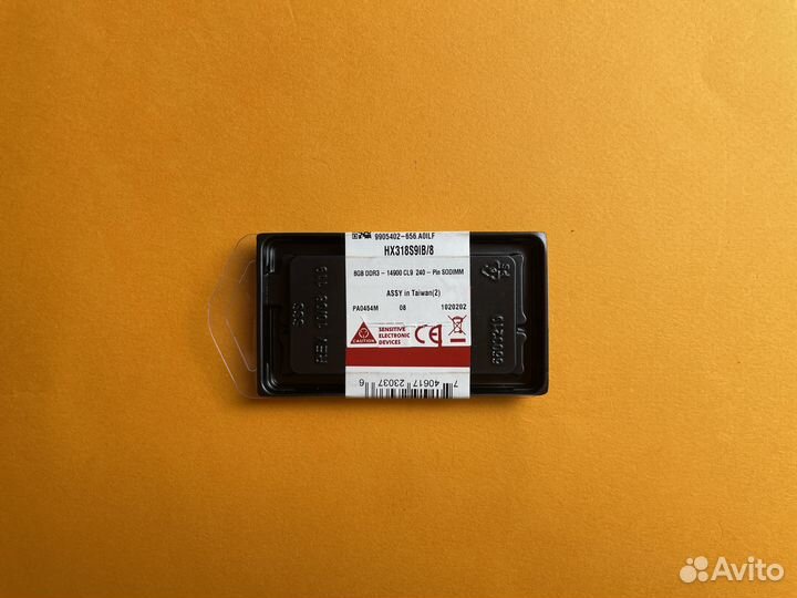 DDR3 8 GB 1866 mhz HyperX Fury для Ноутбука Новая