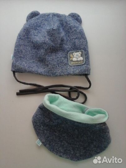 Шапочка плюс хомутик