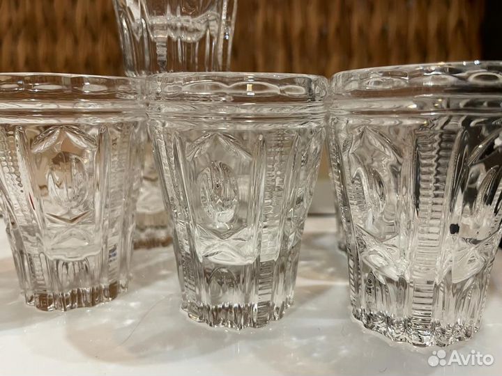 Стопки Рюмки Хрустальные.100 мл. СССР