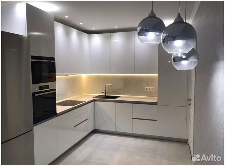 Кухонный гарнитур на заказ. Под ключ