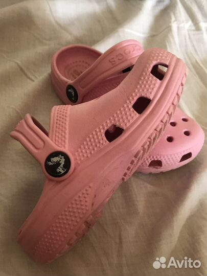 Босоножки сабо детские настоящие crocs С8