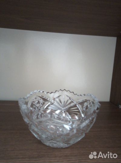 Ваза хрусталь
