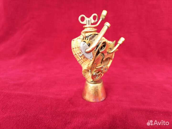 Сердце статуэтка, стимпанк, подарок врачу