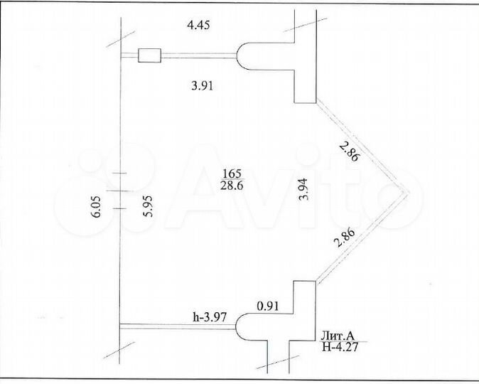Торговая площадь, 28.6 м²