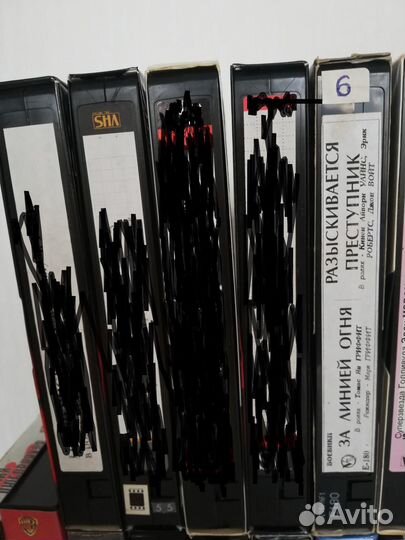 Видеокассеты с фильмами