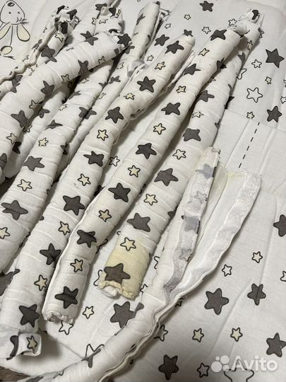 Бортики на детскую кроватку