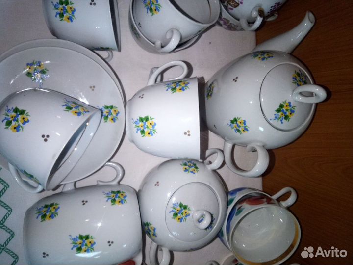 Сервиз чайный советский фарфор