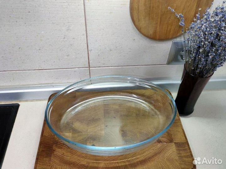 Стеклянные формы для запекания выпечки как новые