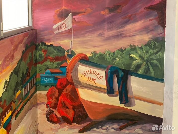 Художественная роспись и граффити кухни