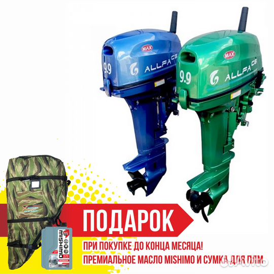 Мотор allfa CG T9.9(20) MAX (лимитированная серия)
