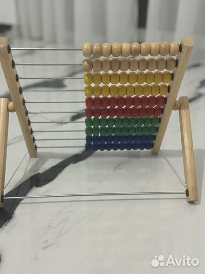 Деревянные счеты IKEA детские