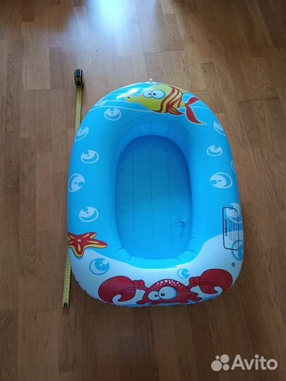 Надувной плот Intex (3-6 лет) новый, лодочка б/у