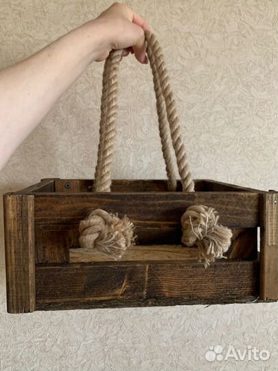 Ящик деревянный (ящик для хранения)