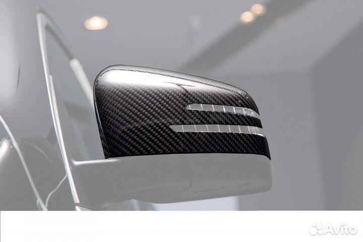 Карбоновые корпуса на зеркала merсedes
