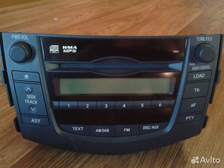 Штатная магнитола toyota RAV4