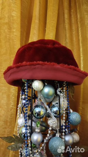 Винтажная шляпа Sonia Rykiel в стиле Одри Хепберн