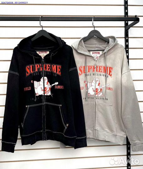 Зип худи True Religion x Supreme